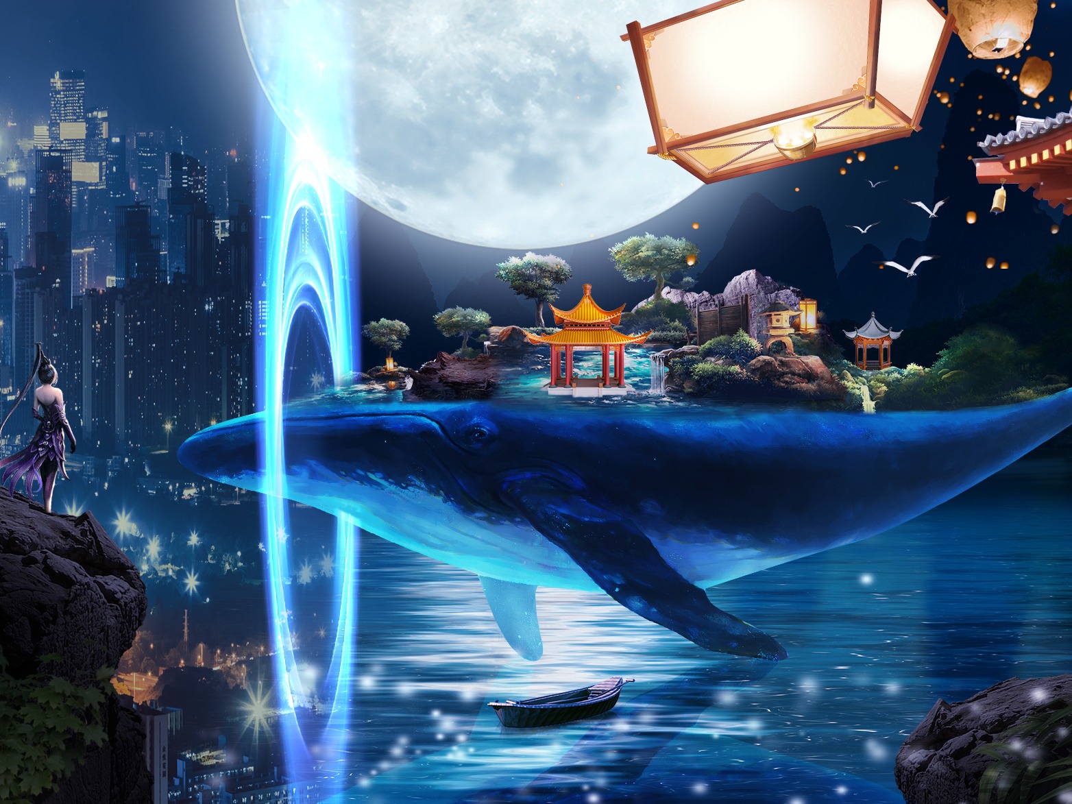《穿越时空的异形世界：创意展厅平面设计之旅》