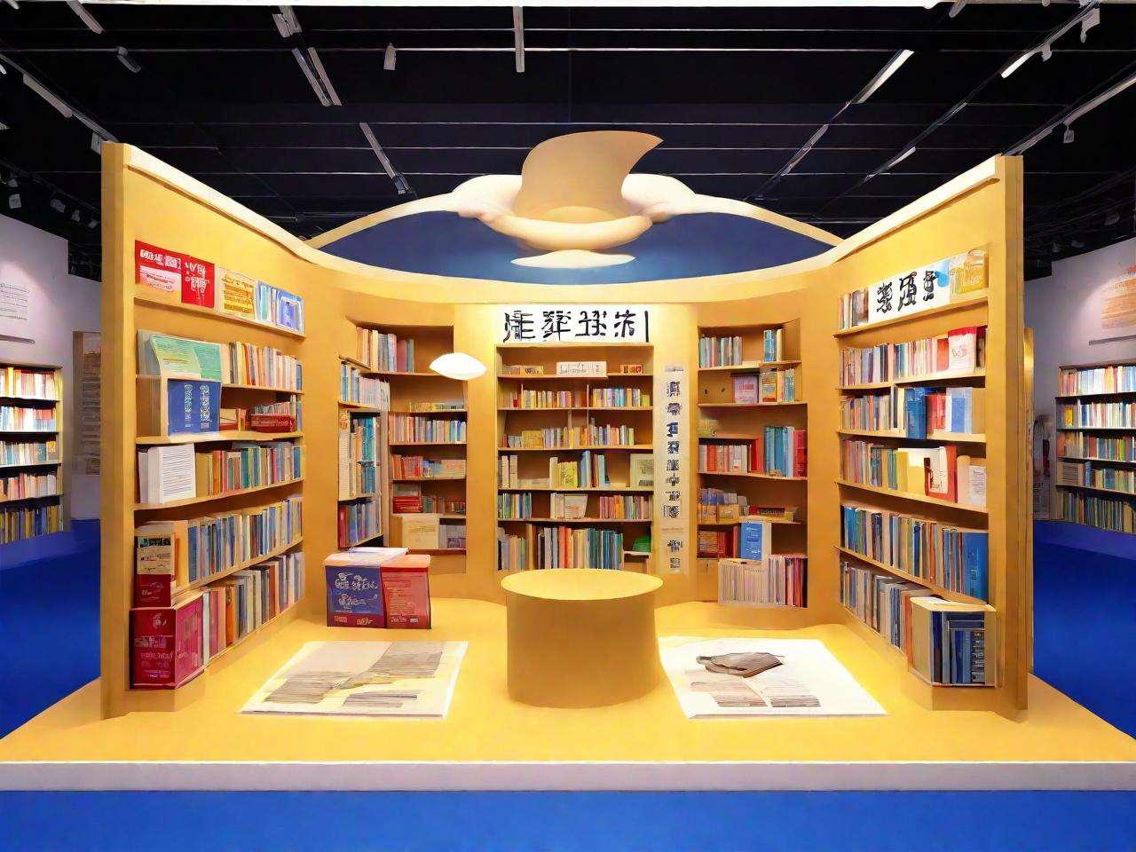 书香满溢，创意无限——书展平面设计图片赏析
