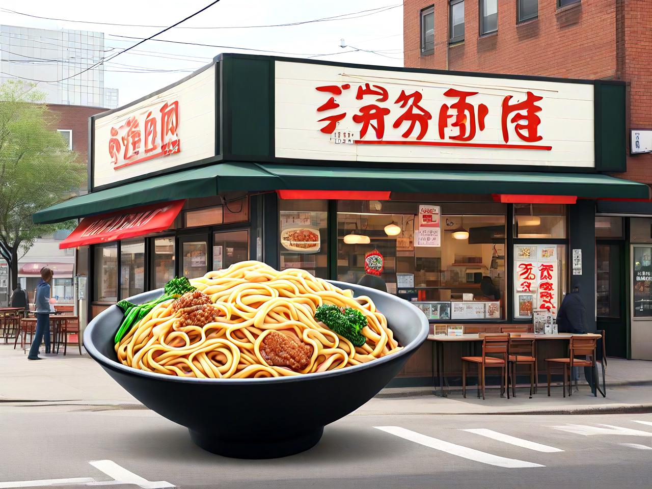 《一碗面的世界:烩面店平面设计图鉴》
