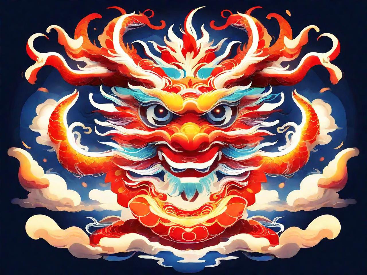 龙灯平面设计：点亮传统文化的视觉盛宴