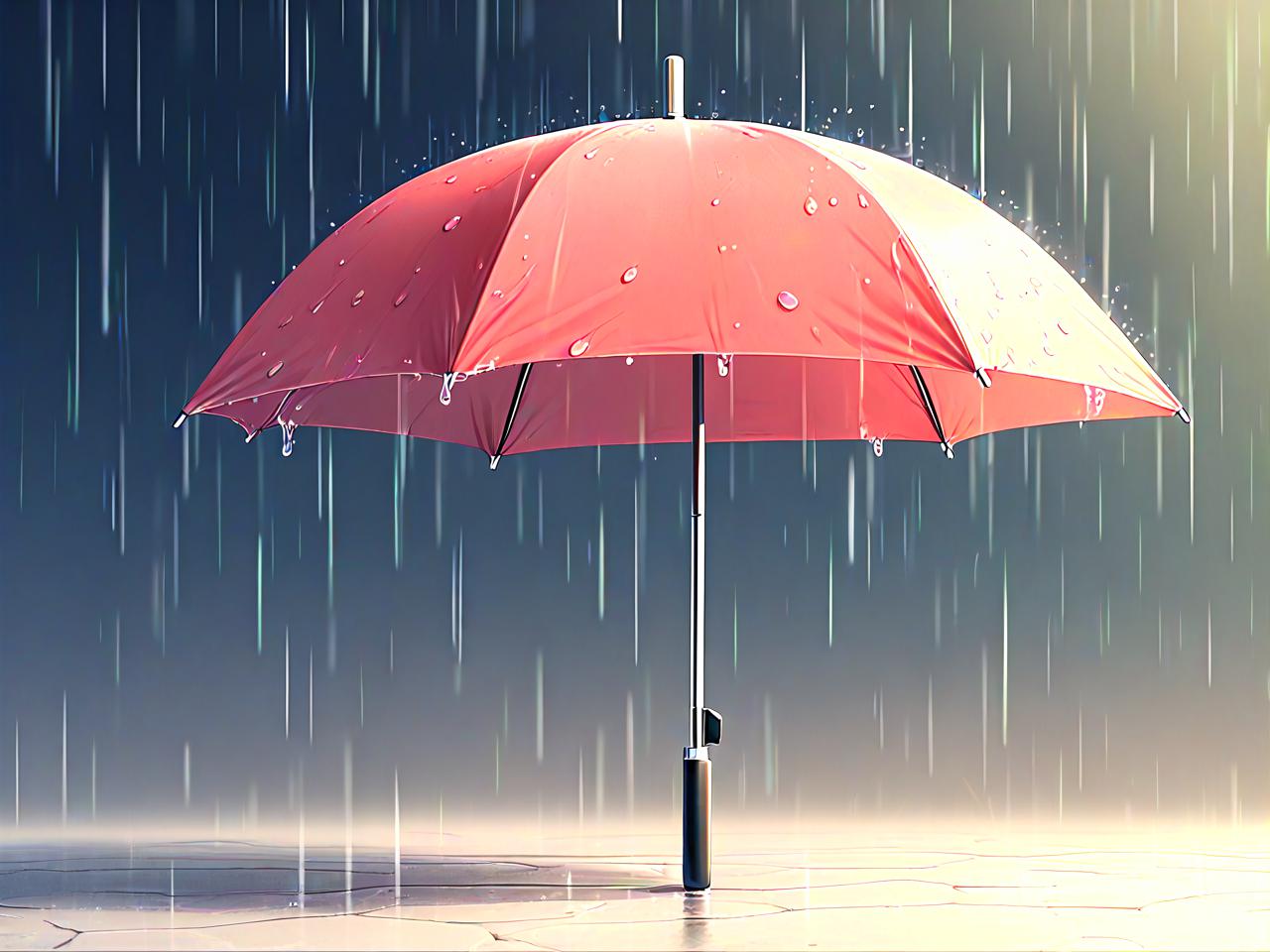 雨伞插画：一场视觉与情感的邂逅