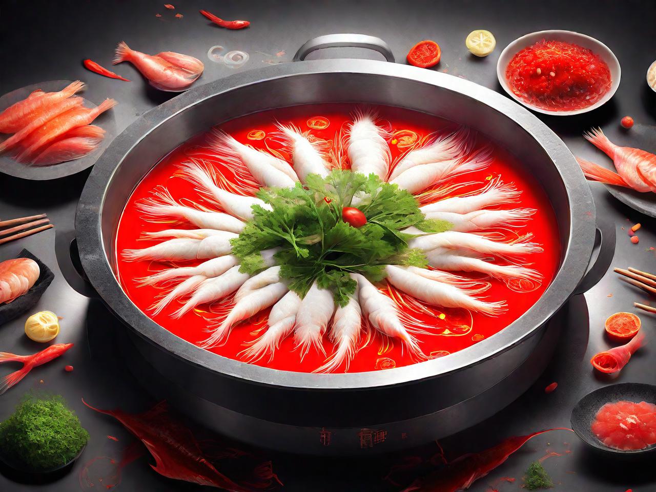 火锅鱼平面设计：一场味蕾与视觉的盛宴