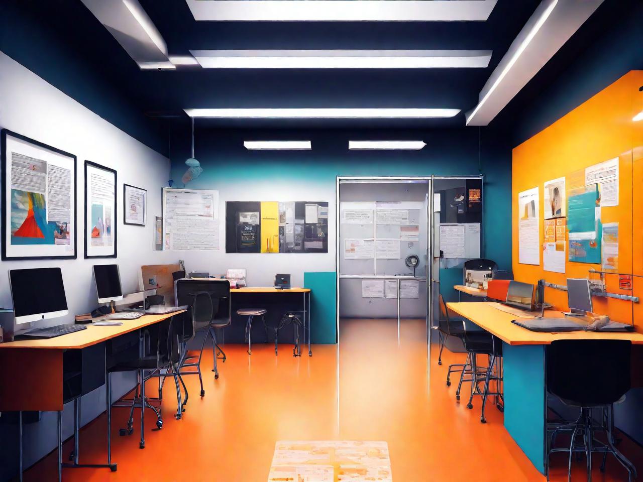 《评定室：创意与实用并存的平面设计空间》