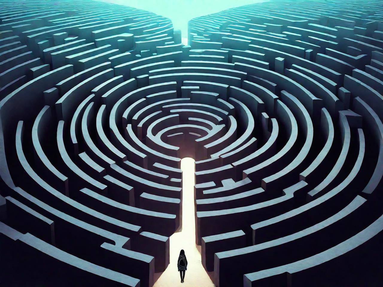 睡眠障碍的视觉诗：平面设计中的梦境迷宫
