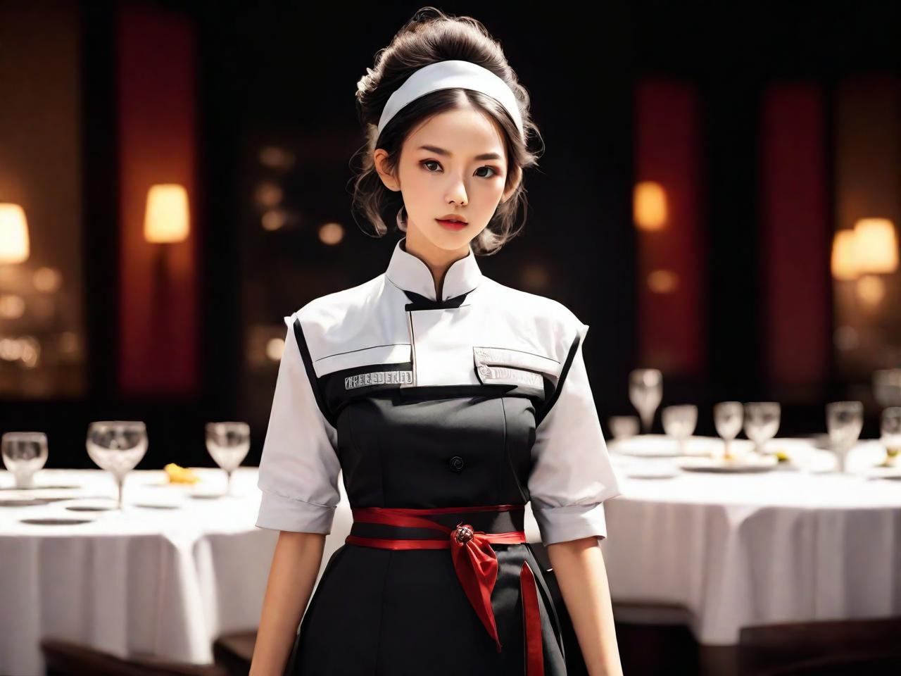 餐饮服装，视觉盛宴中的时尚演绎