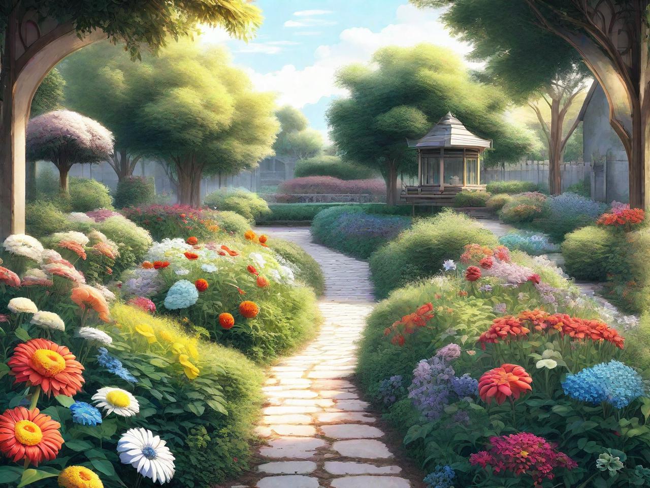魔幻花园：园林苗圃平面设计图鉴