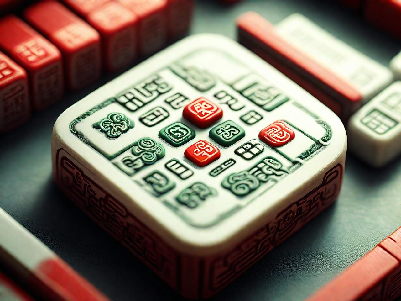 麻将图案：传统与现代的完美融合