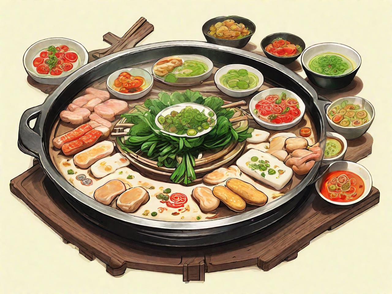 潮汕厨房，一图一世界：平面设计中的美食画卷