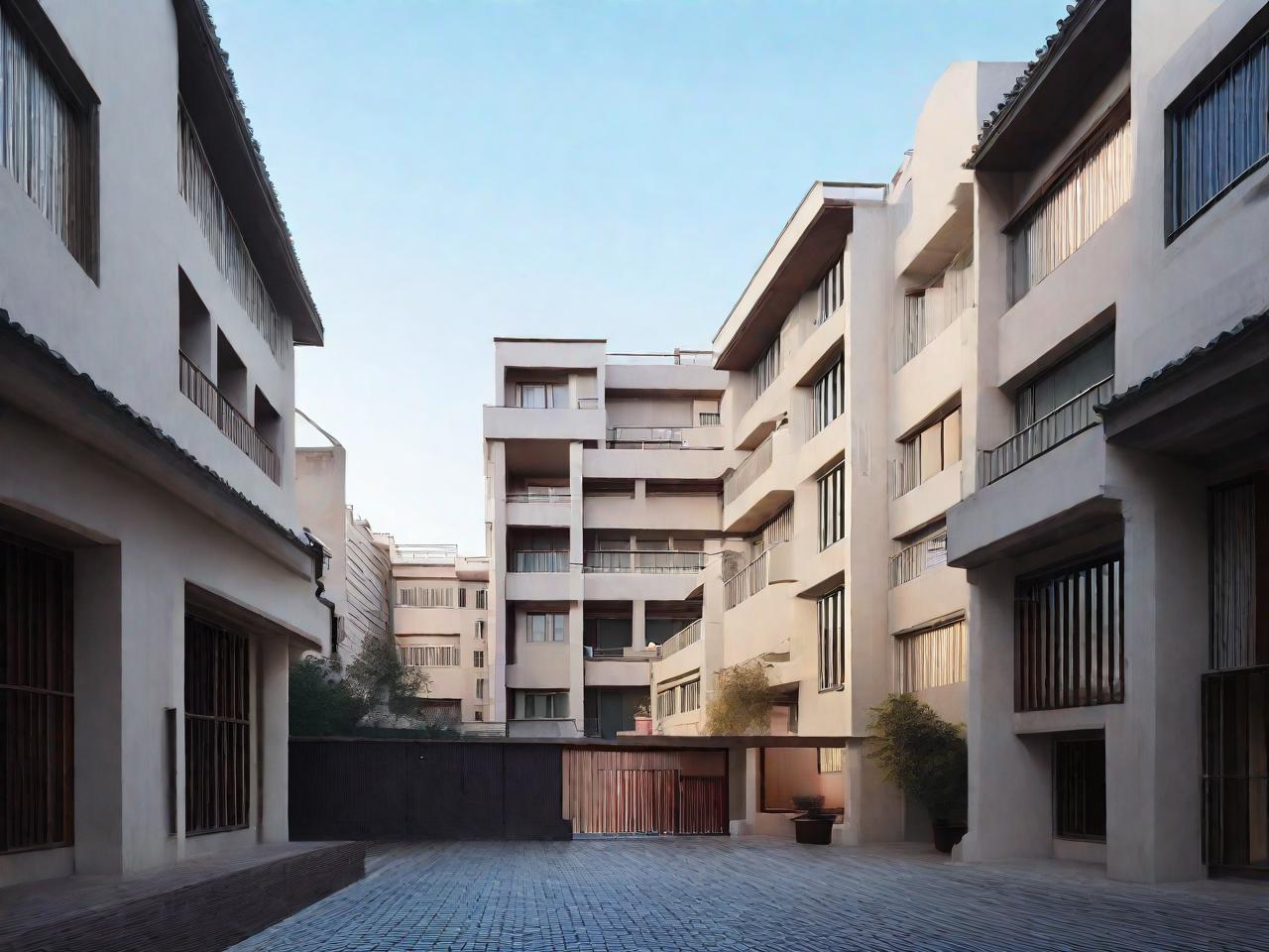 贞白公寓：穿越时空的居住艺术