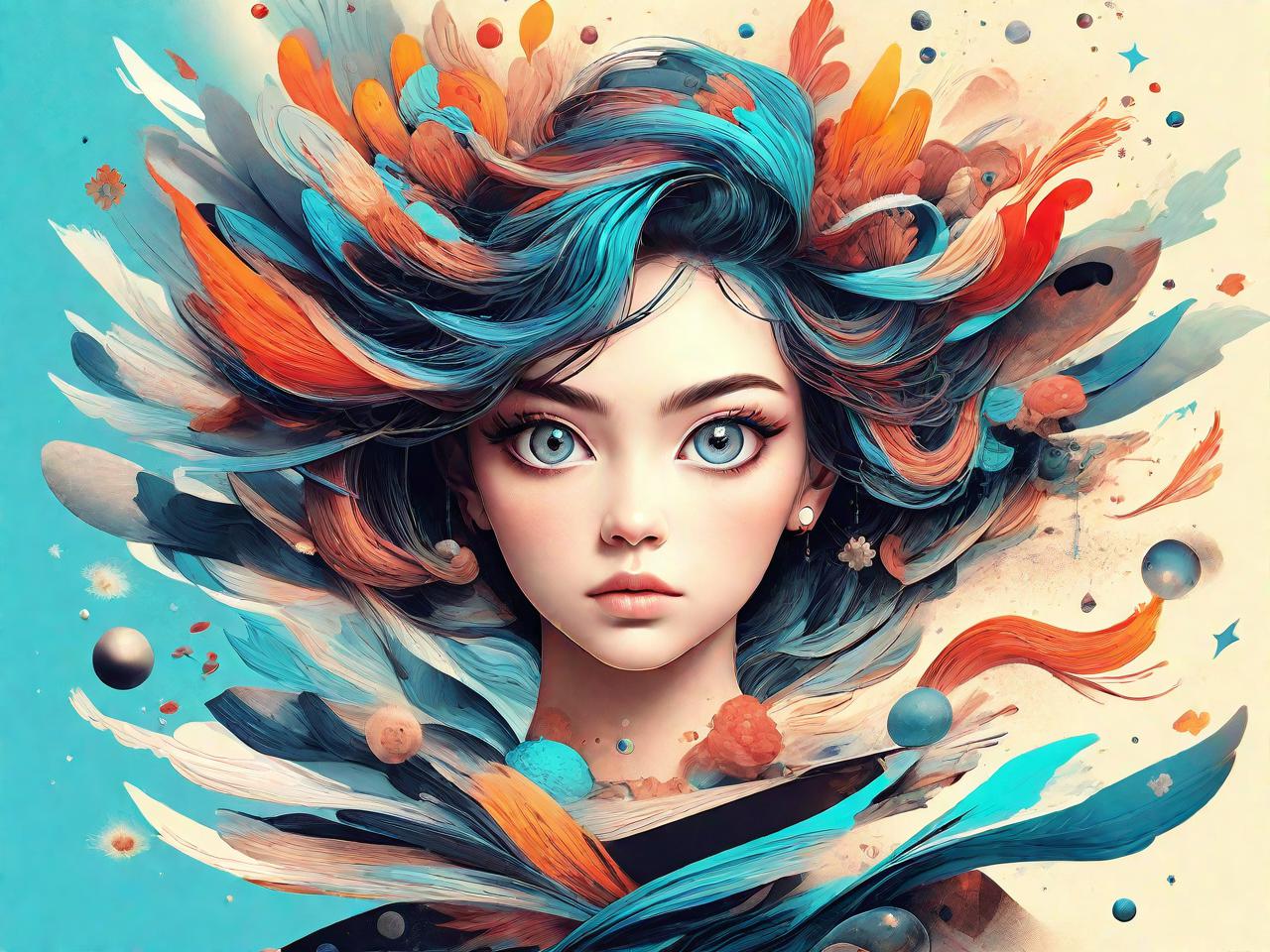 画报平面设计：素材的魔法与创意的火花