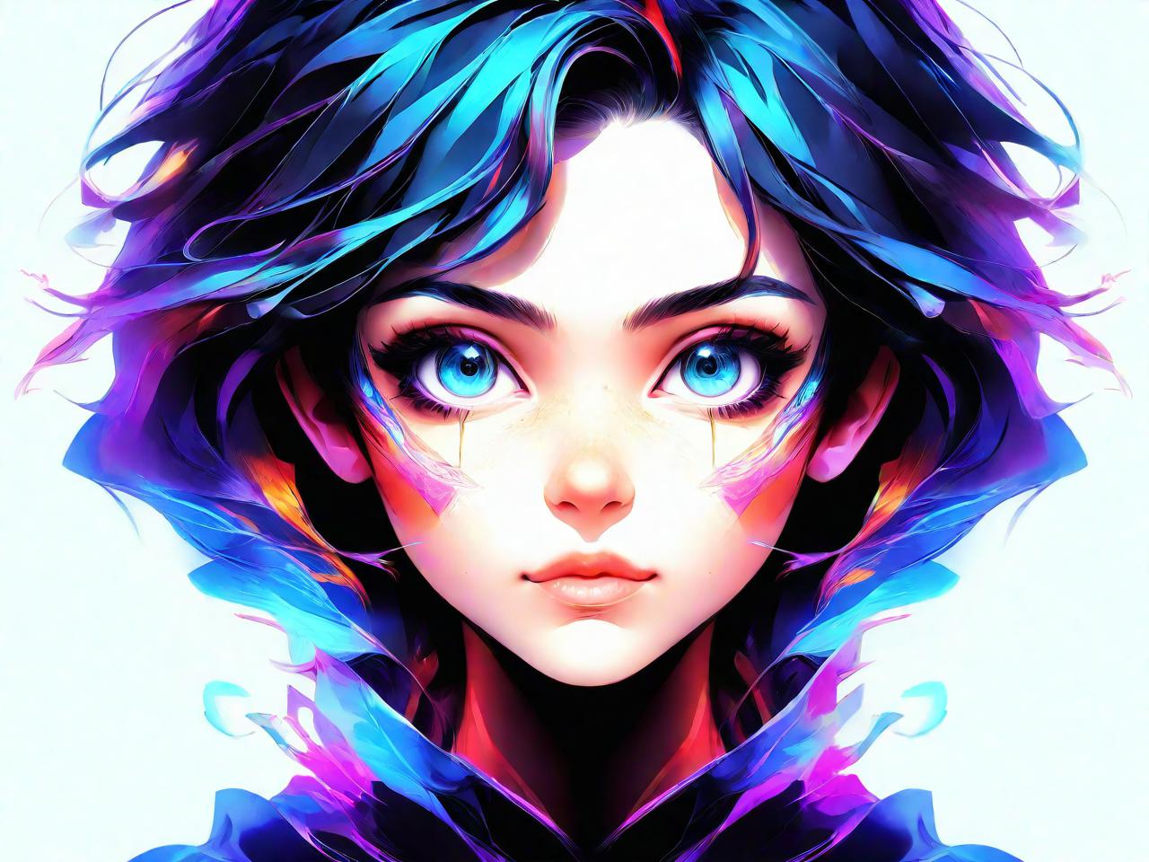 动漫人脸平面设计：创意无限，魅力无边