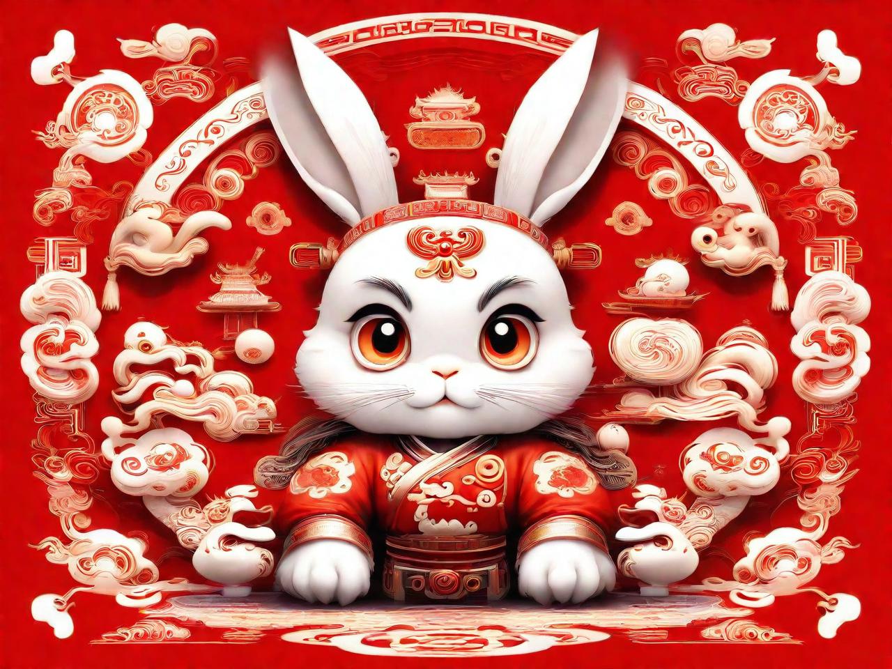 兔年国潮：创意平面设计，唤醒传统文化新活力