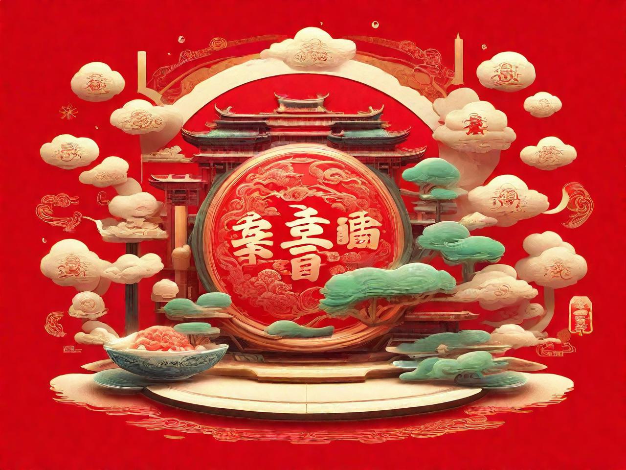 雕牌节日平面设计：创意点亮传统佳节