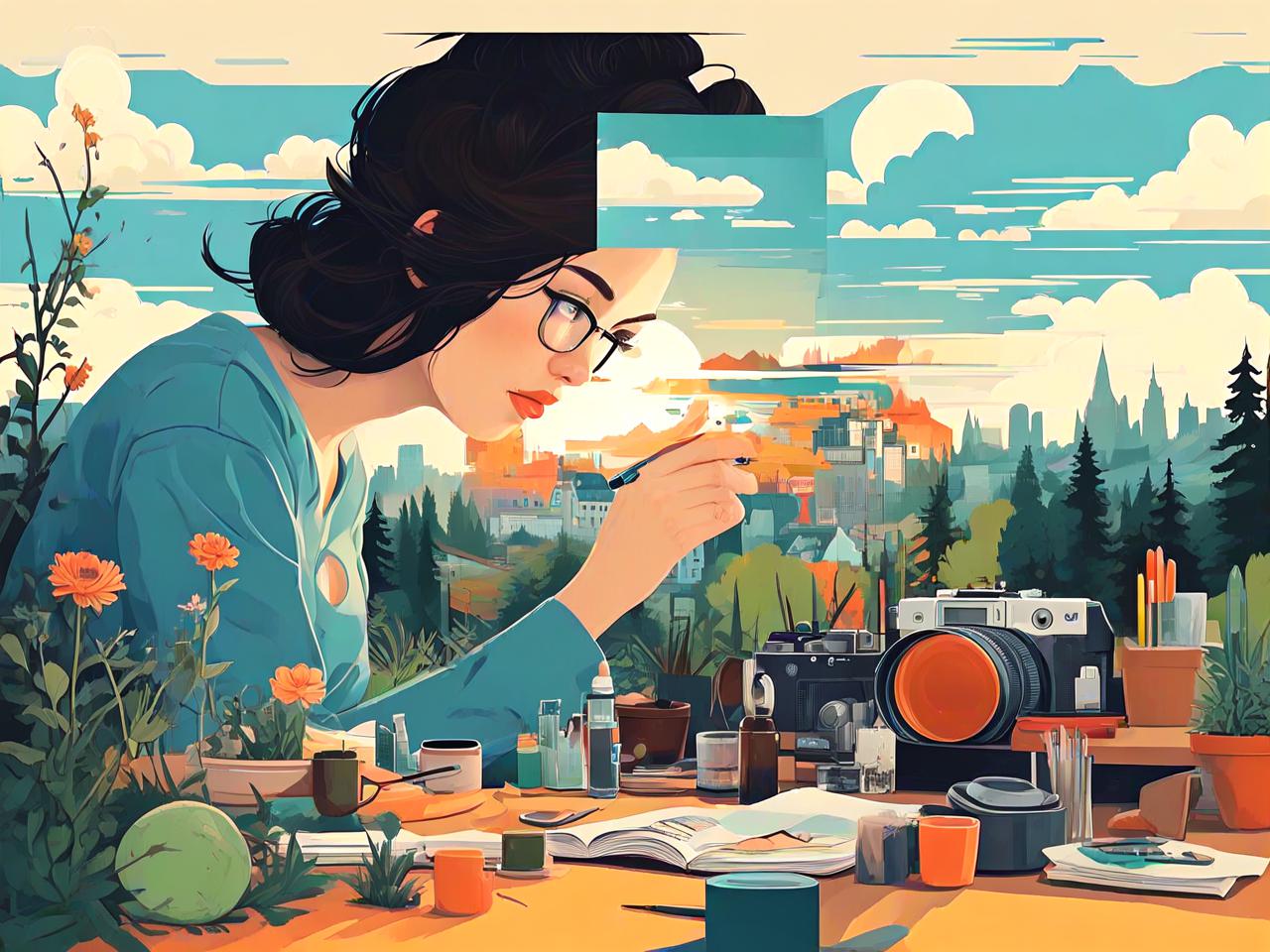 插画师眼中的世界：场景平面设计之旅