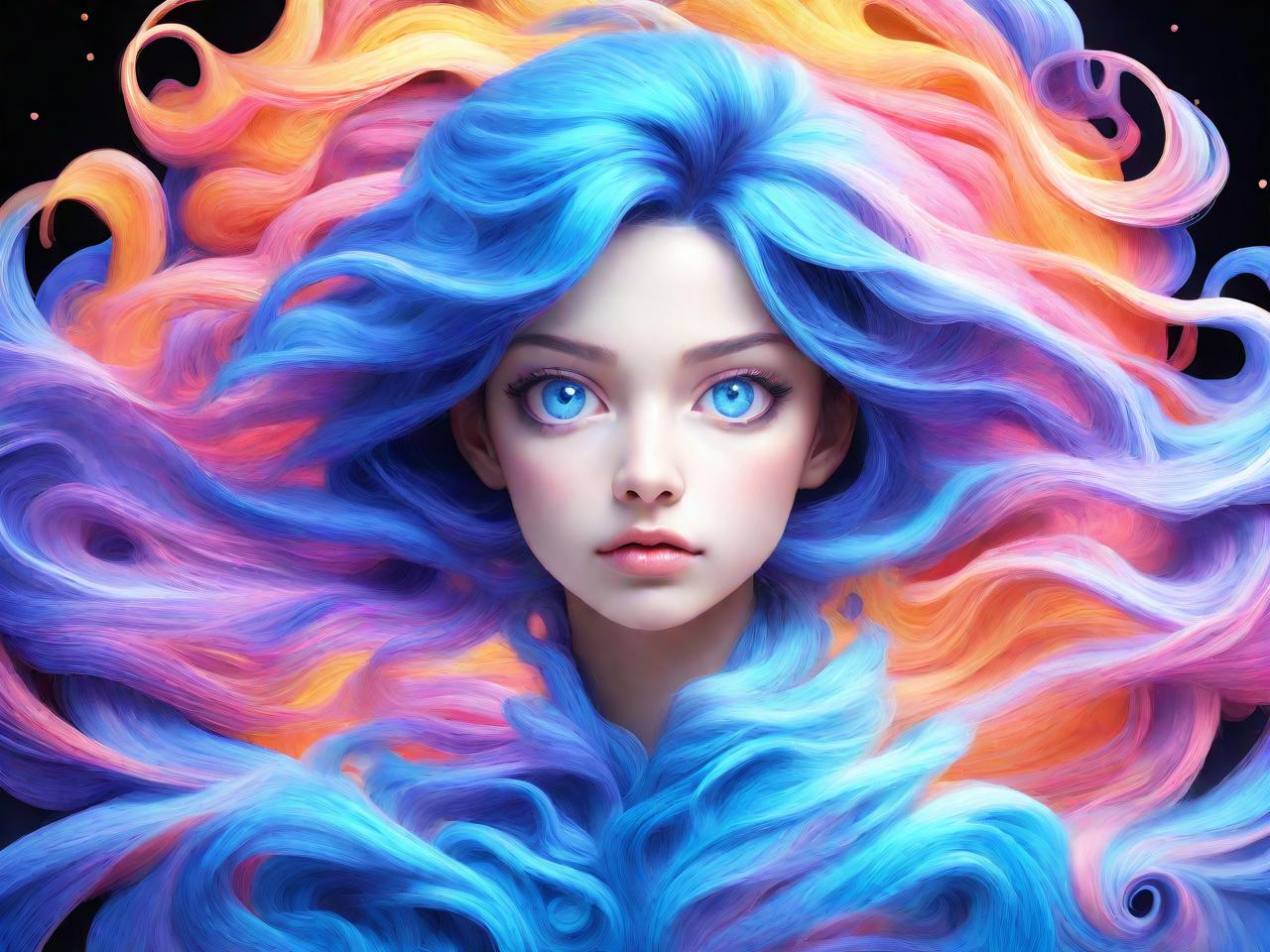 爱莎平面设计：梦幻色彩下的视觉盛宴